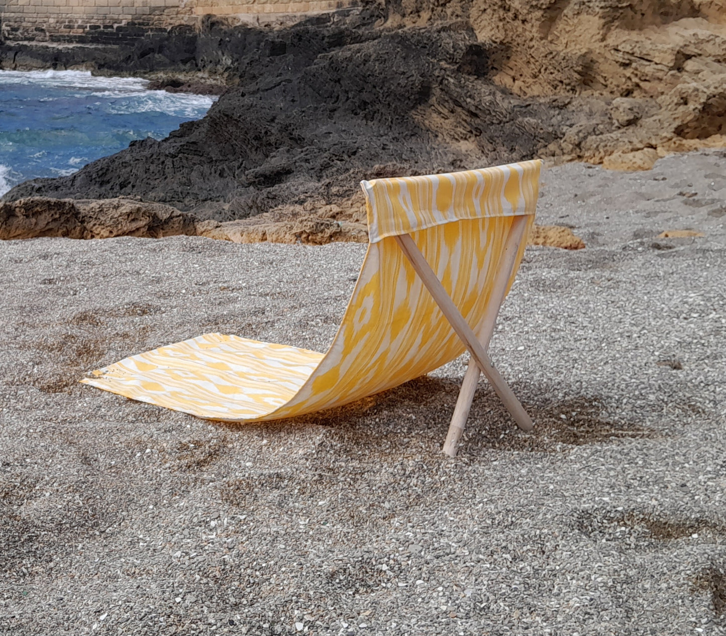 Lona Tumbona para Playa Artesanal Hecha en Mallorca