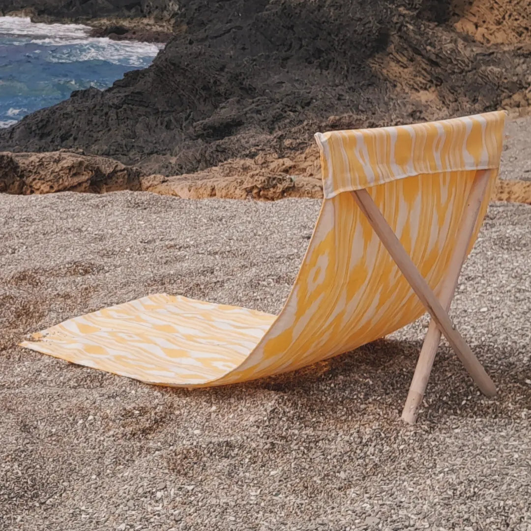 Lona Tumbona para Playa Artesanal Hecha en Mallorca